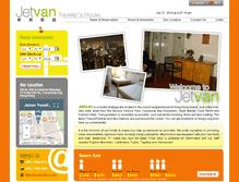 Tablet Screenshot of jetvan.com